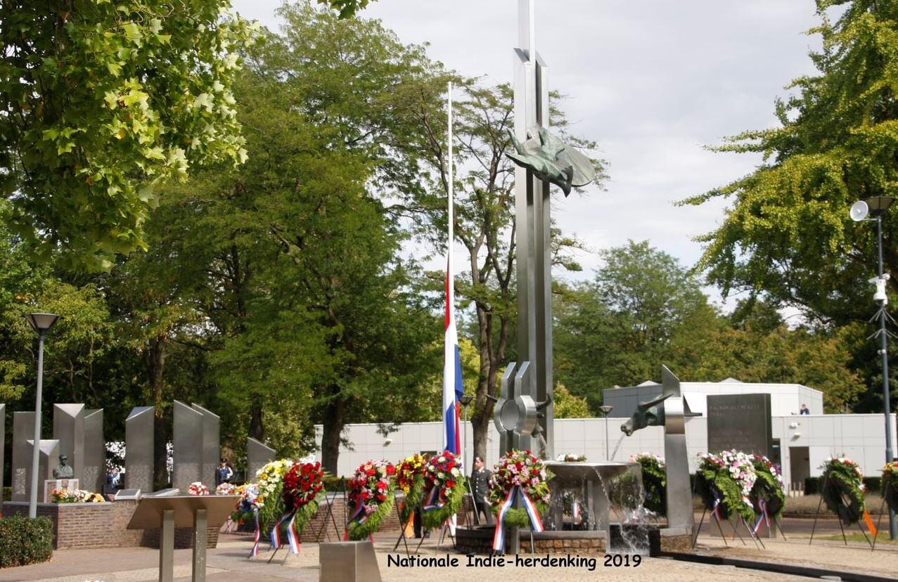 Aangepaste herdenking Nationaal Indië-monument Roermond 