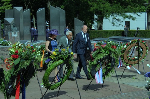 Herdenking Nationaal Indië-monument Roermond